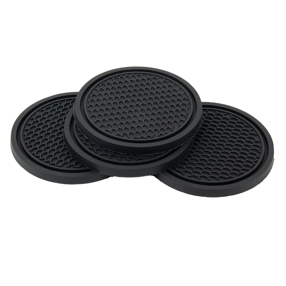 Tablet Car Accessories - Posavasos antideslizante de silicona para coche,