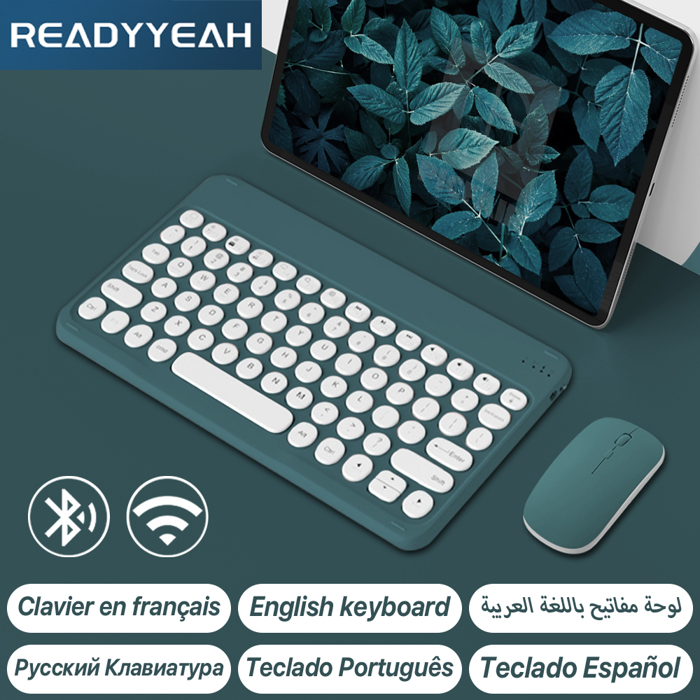 Boox Tablet Accessories - Español Teclado inalámbrico para Apple, Xiaomi,