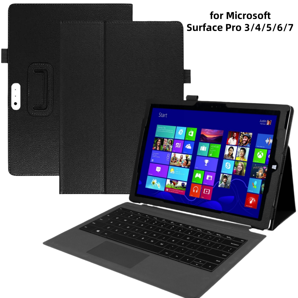 Microsoft Tablet Accessories - Funda con tapa para Microsoft Surface