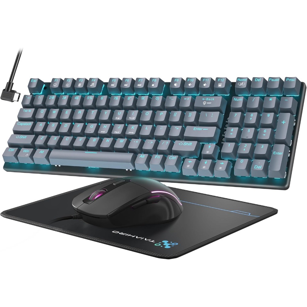 Tablet Accessories Uk - Teclado para Juegos con 98 Teclas