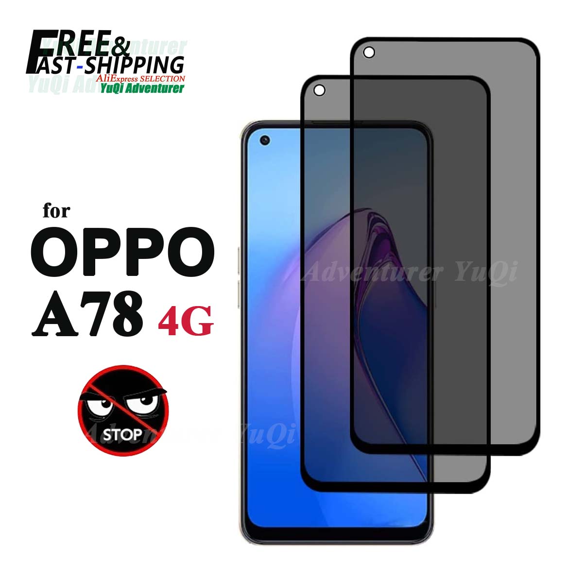 Oppo Tablet Accessories - Protector de pantalla antiespía para OPPO