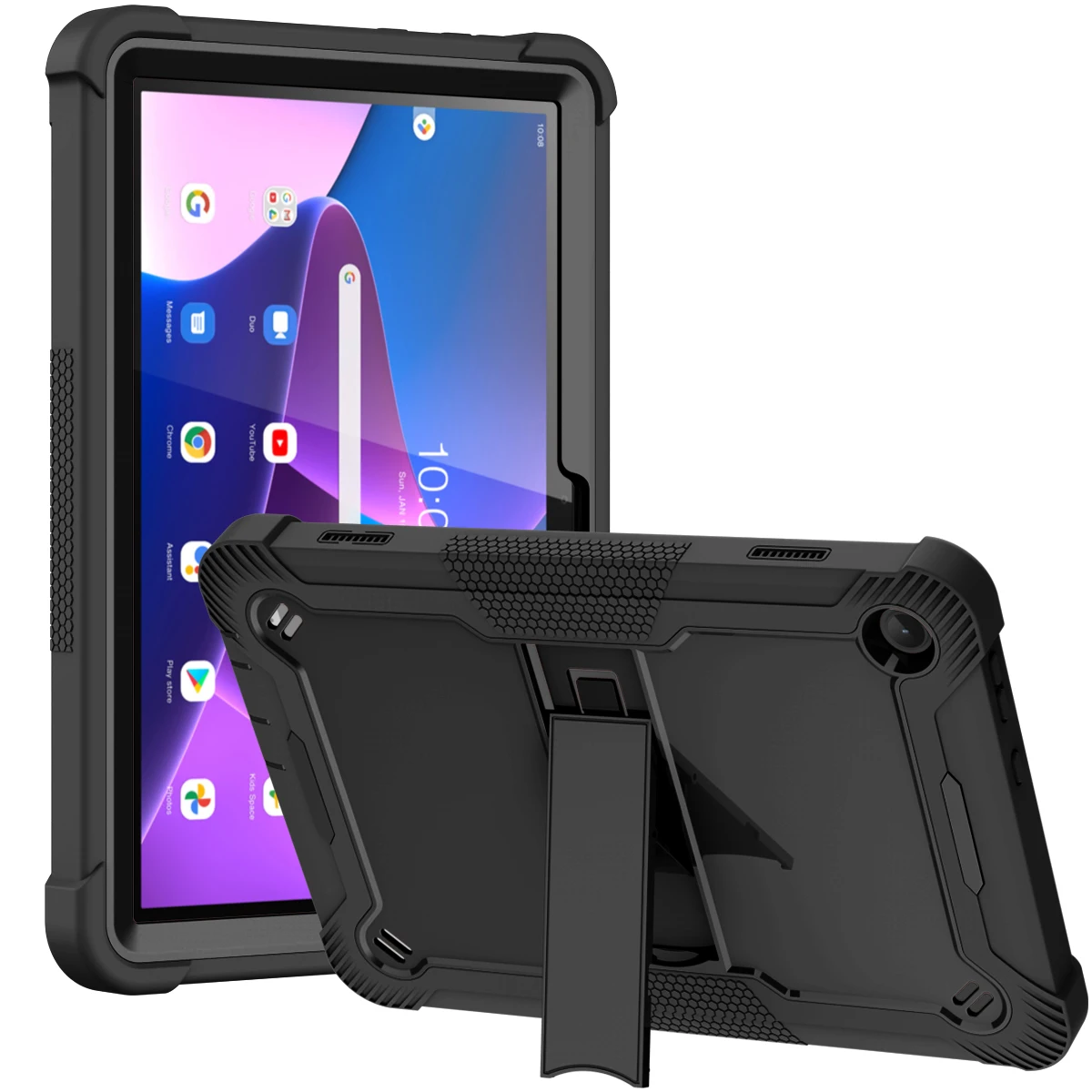 Lenovo Tablet M10 Accessories - Funda con soporte de armadura para