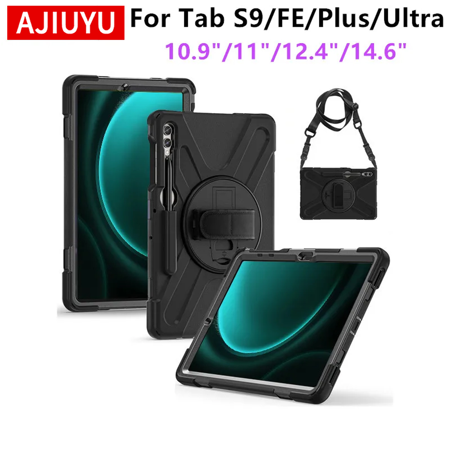 Samsung Tablet S9 Accessories - Funda resistente a prueba de golpes