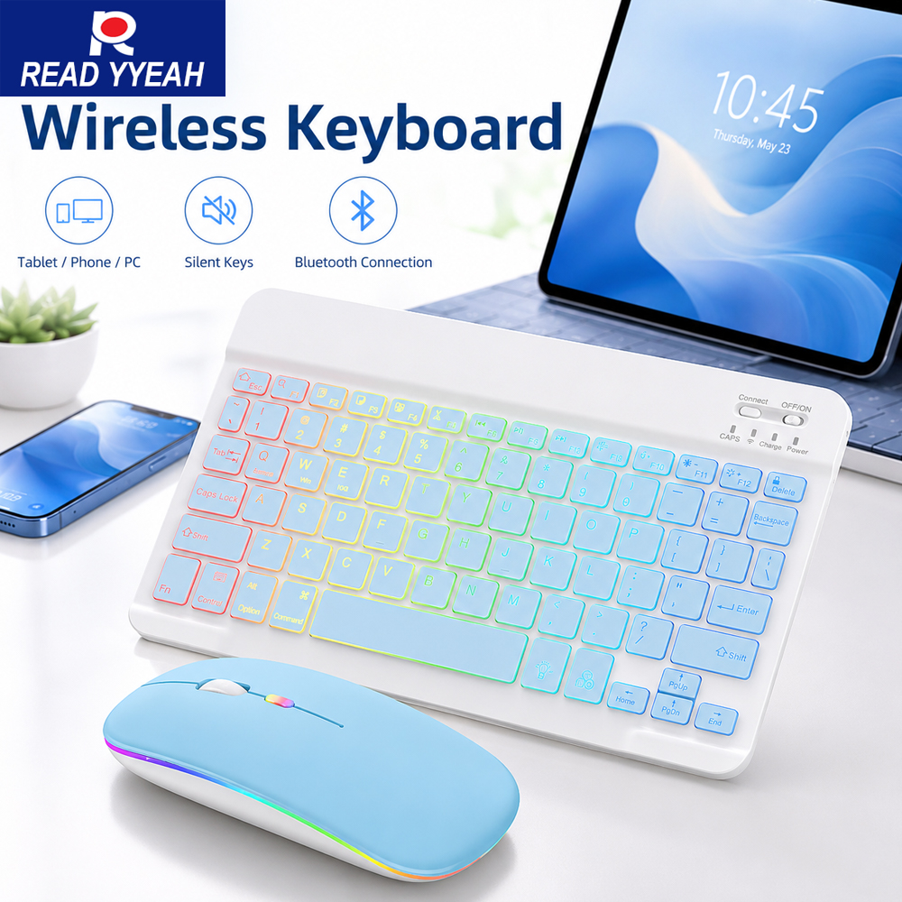 Boox Tablet Accessories - Nuevo teclado y ratón inalámbricos Bluetooth