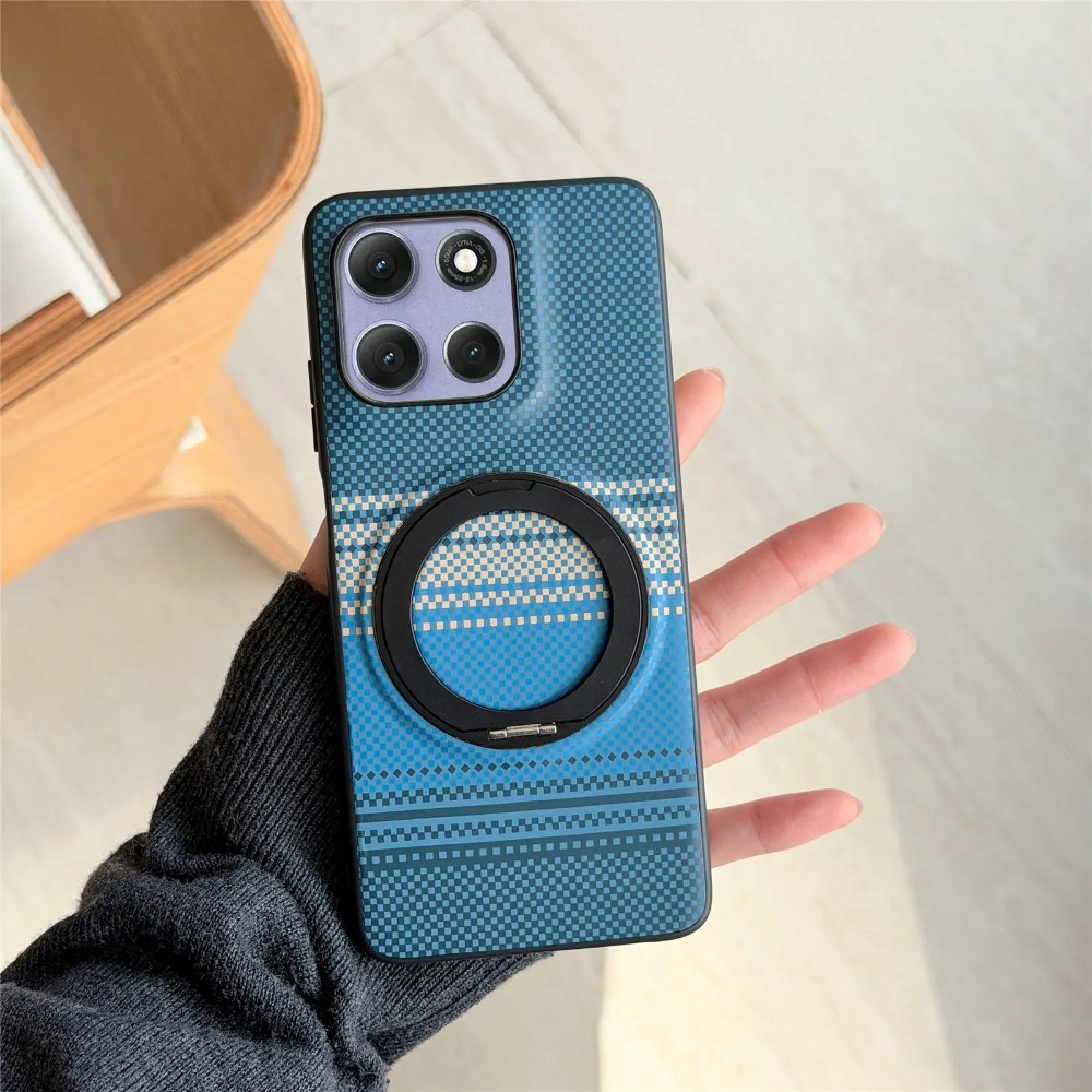 Motorola Tablet Accessories - Funda de Cuero Magnética con Anillo