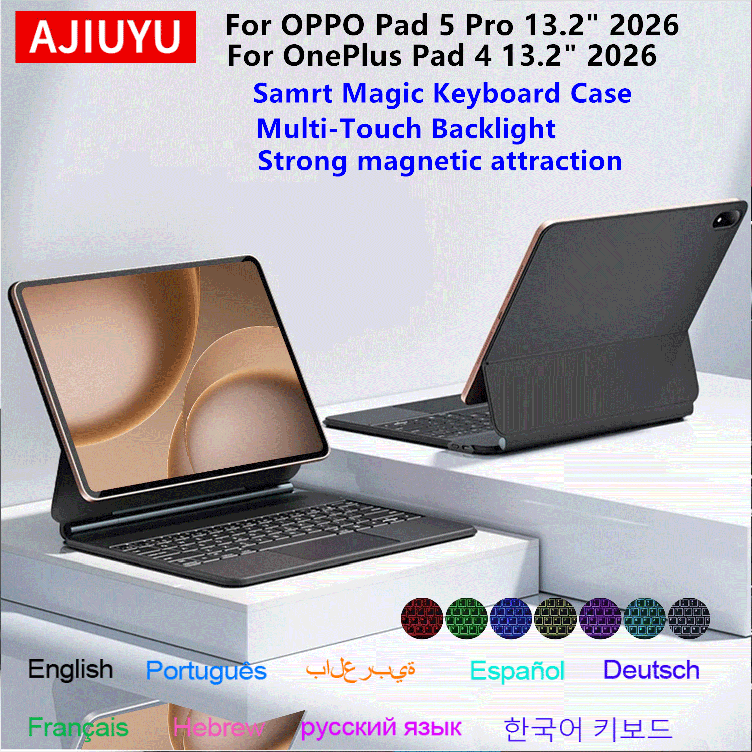 Oppo Tablet Accessories - Teclado táctil para OPPO Pad 5