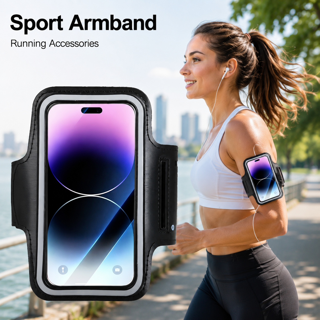 Oppo Tablet Accessories - Brazalete Deportivo Universal de 7 Pulgadas