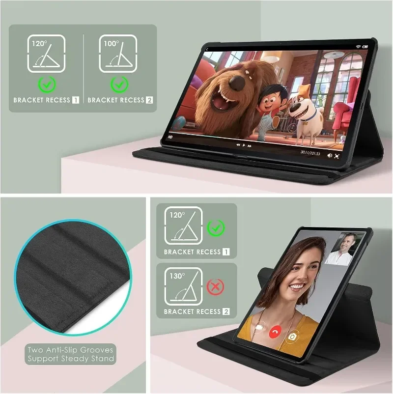 Funda giratoria 360 para Samsu - Samsung Tablet S9 Accessories reseña y precio