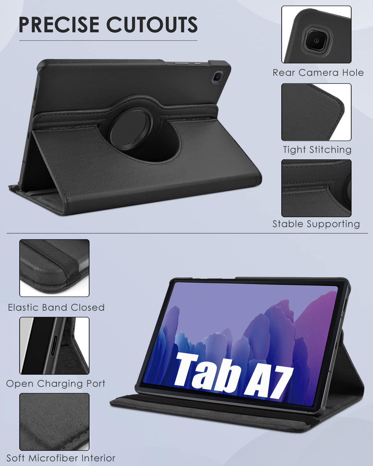 Funda giratoria para Samsung G - Remarkable Tablet Accessories reseña y precio
