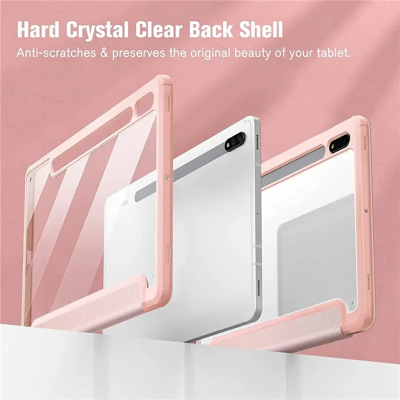 Funda trasera transparente con - Samsung Tablet S9 Accessories reseña y precio