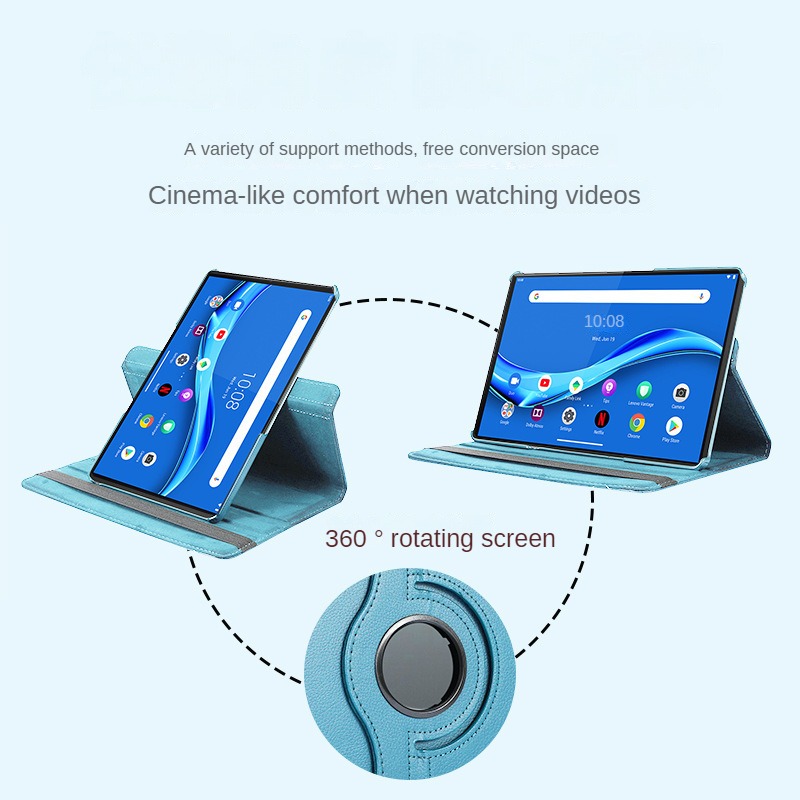 Funda giratoria 360 para Lenov - Lenovo Tablet M10 Accessories reseña y precio
