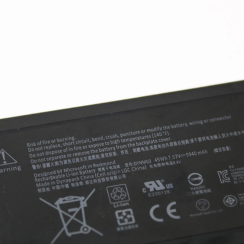 Batería de 5940mAh 7.57V Compa - Microsoft Tablet Accessories reseña y precio