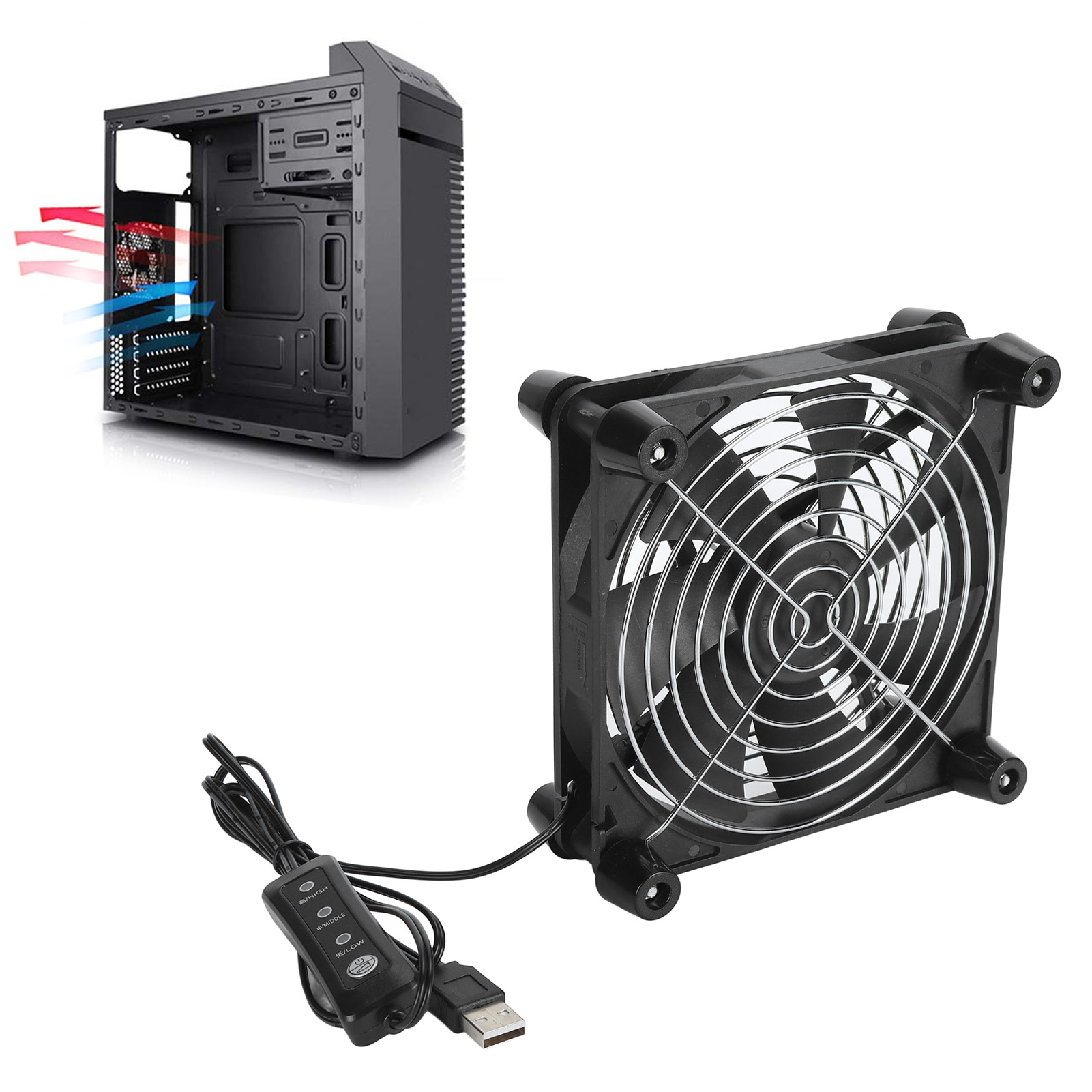 Ventilador de caja de ordenado - Boox Tablet Accessories reseña y precio