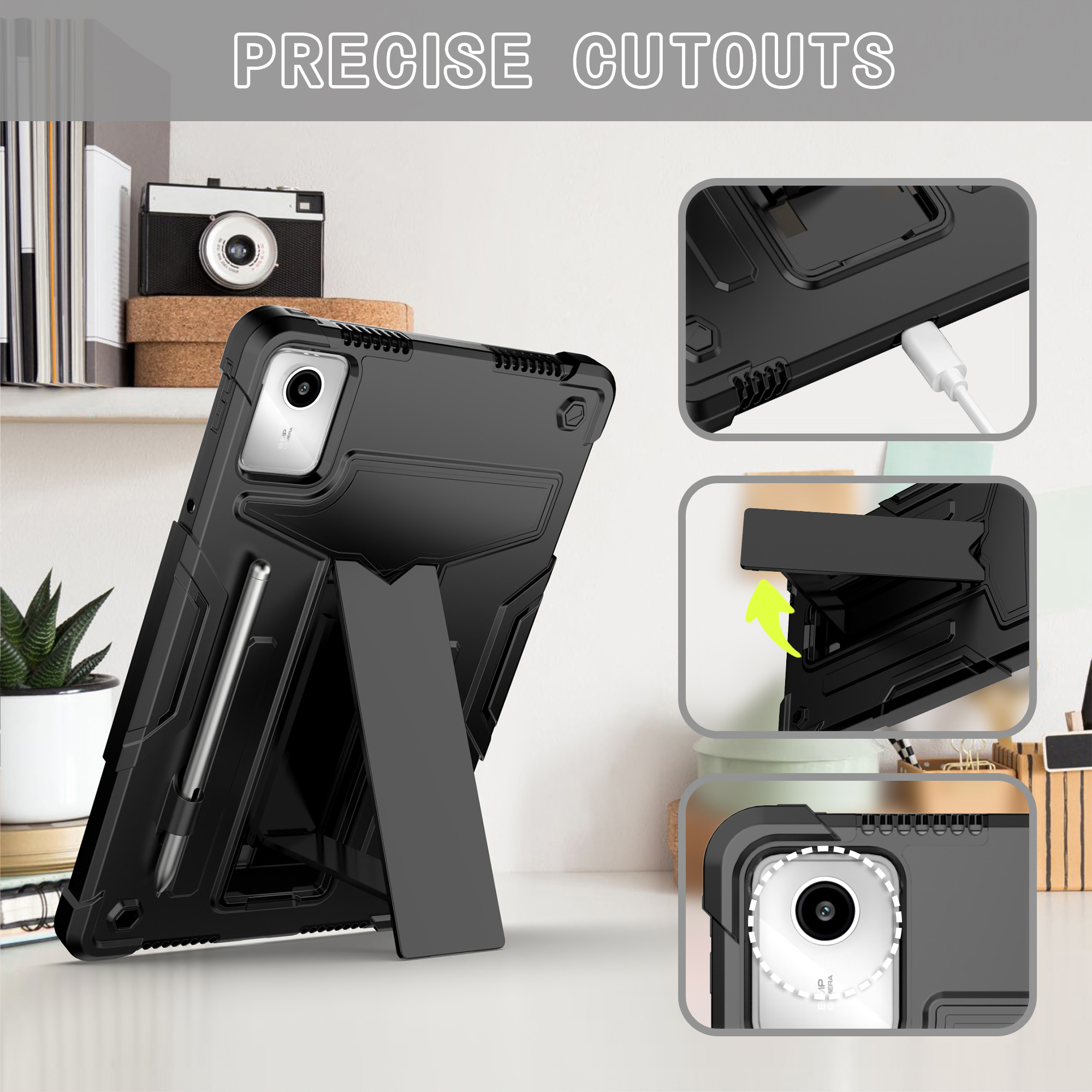 Funda resistente con soporte p - Lenovo Tablet M11 Accessories reseña y precio