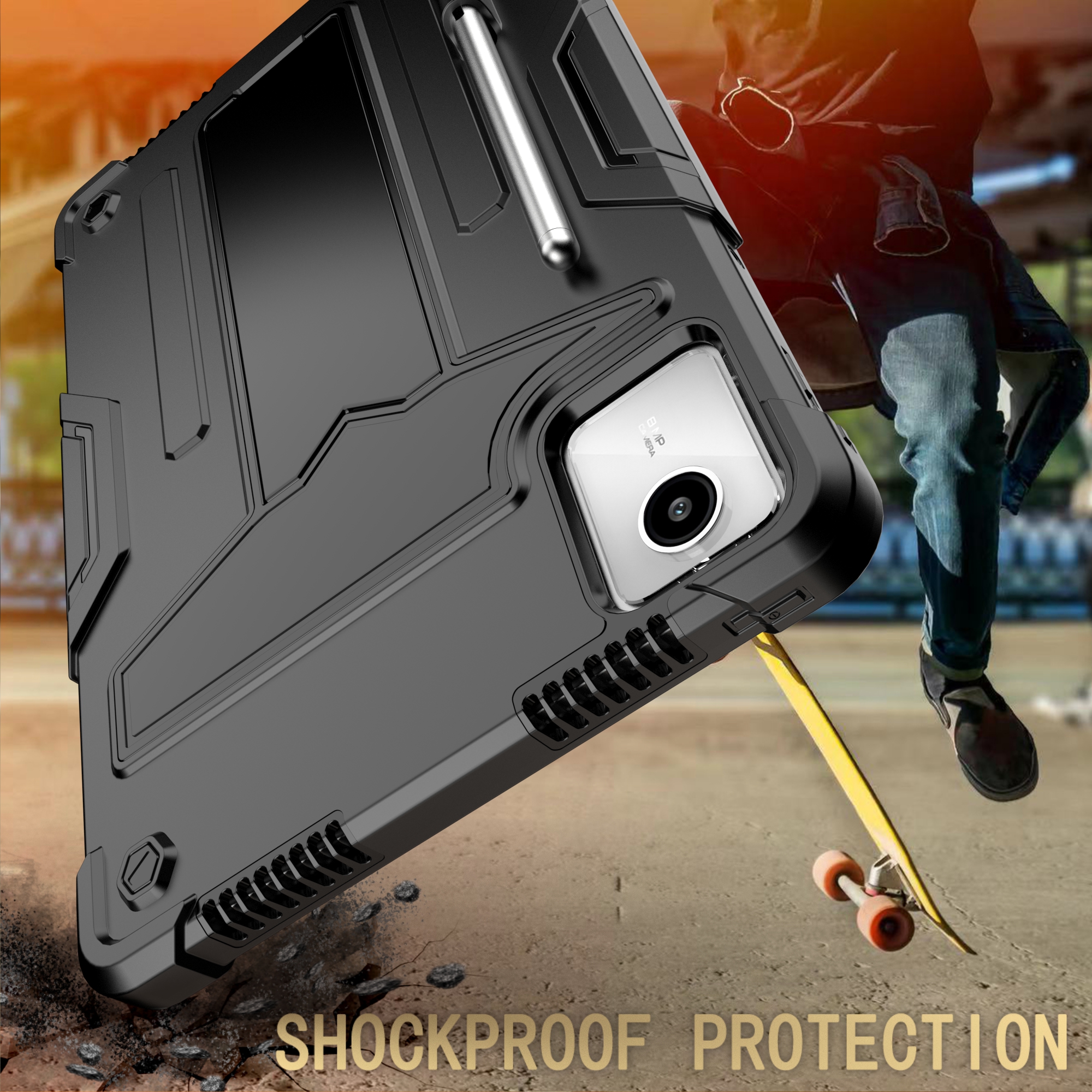 Funda resistente con soporte p - Lenovo Tablet M11 Accessories reseña y precio