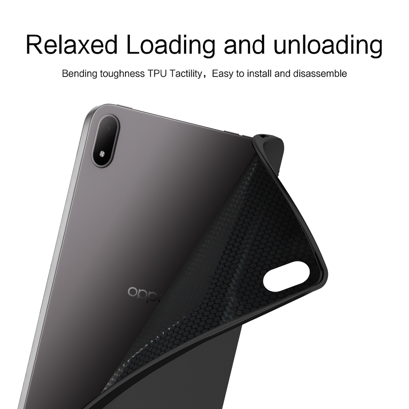 AJIUYU-funda suave de silicona - Oppo Tablet Accessories reseña y precio