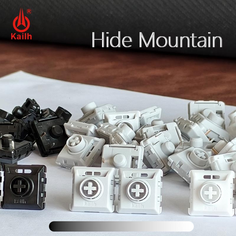 Kailh POM Hide Mountain perfil - Tablet Accessories Uk reseña y precio