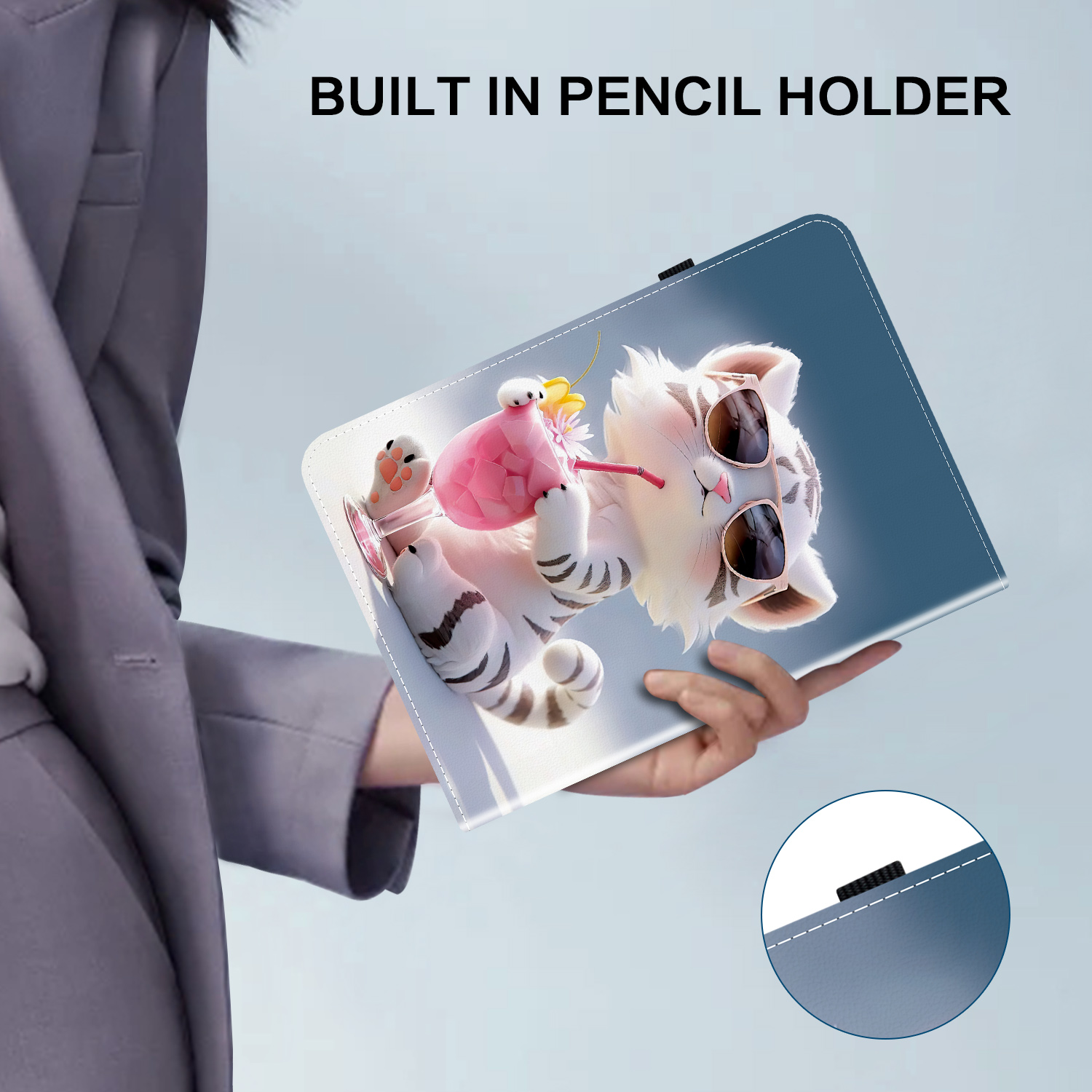 Funda de cuero para Samsung Ga - Samsung Tablet S9 Accessories reseña y precio