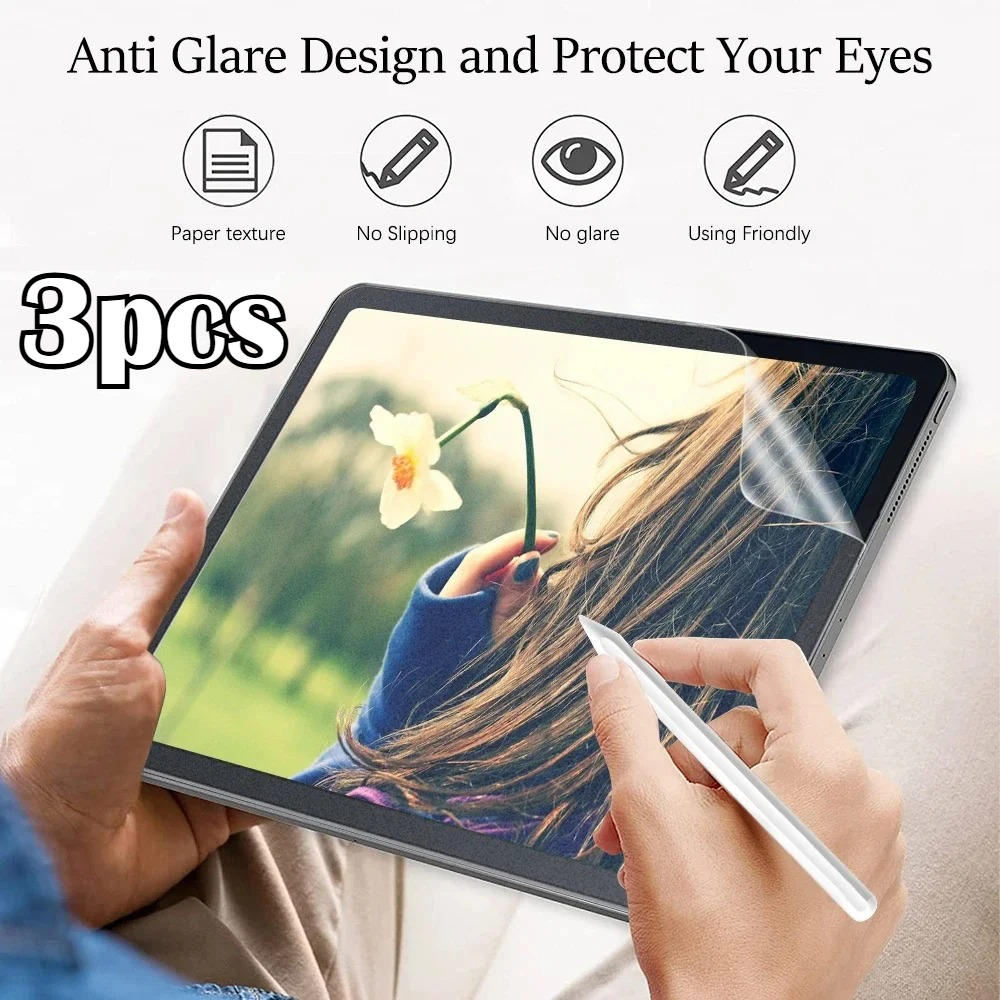 3 uds como Protector de pantal - Lenovo Tablet M11 Accessories reseña y precio