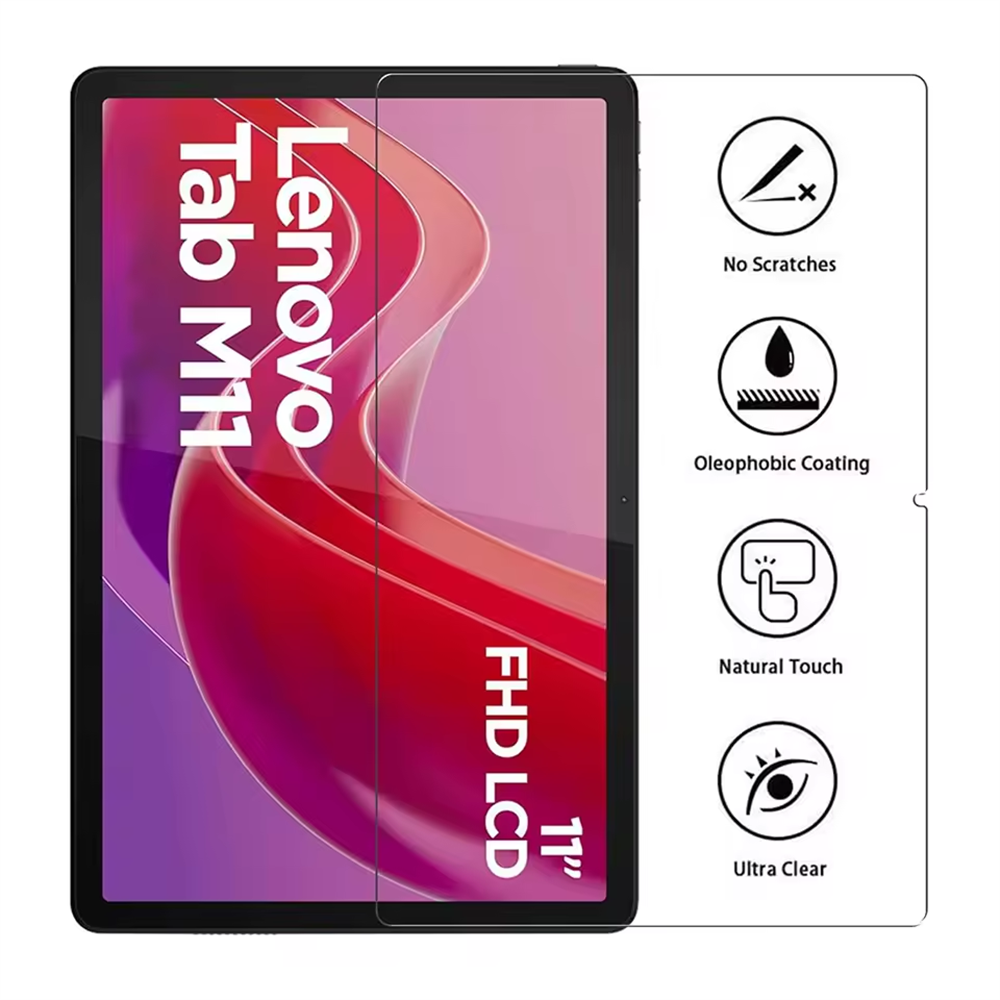 Protector de pantalla de vidri - Lenovo Tablet M11 Accessories reseña y precio