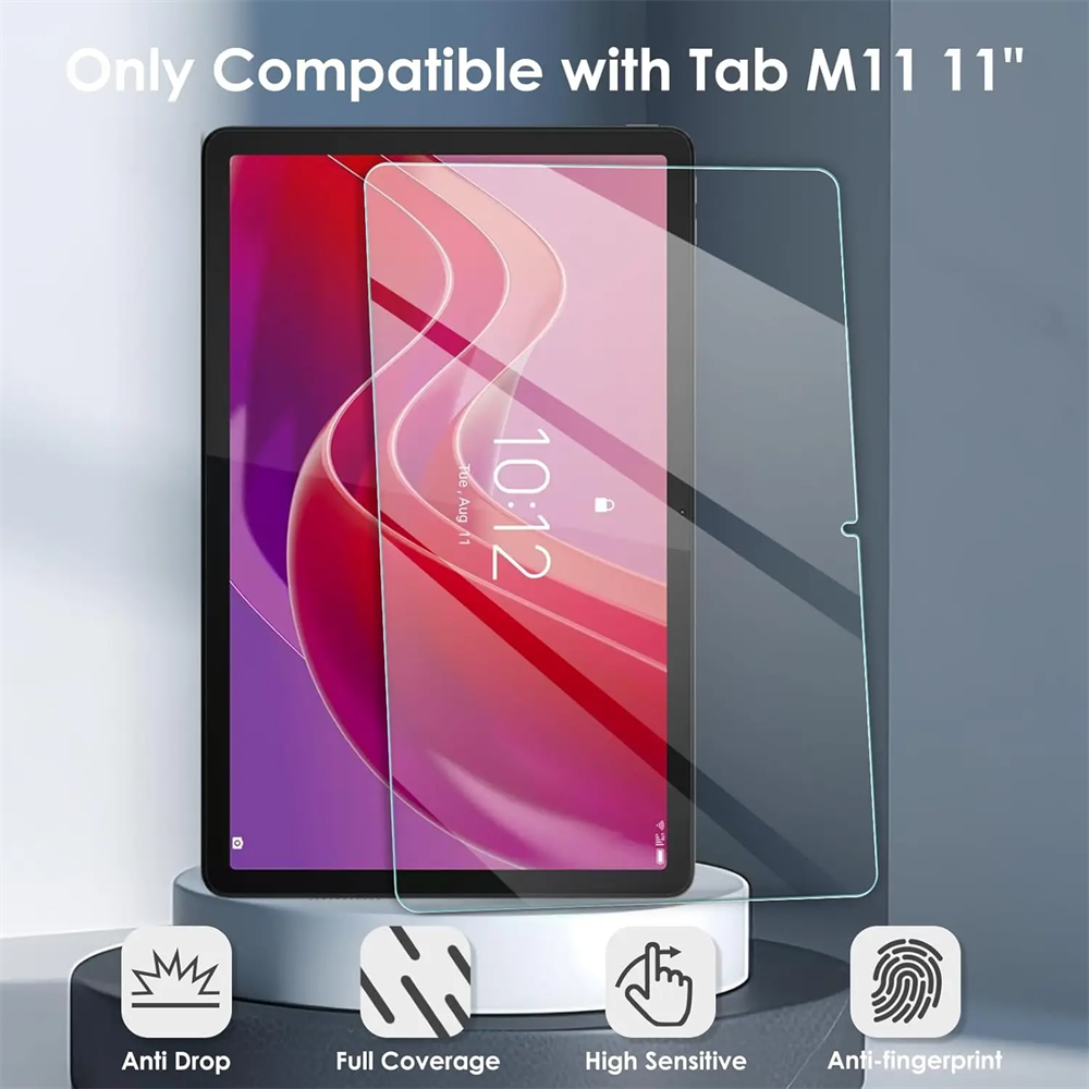 Protector de pantalla de vidri - Lenovo Tablet M11 Accessories reseña y precio