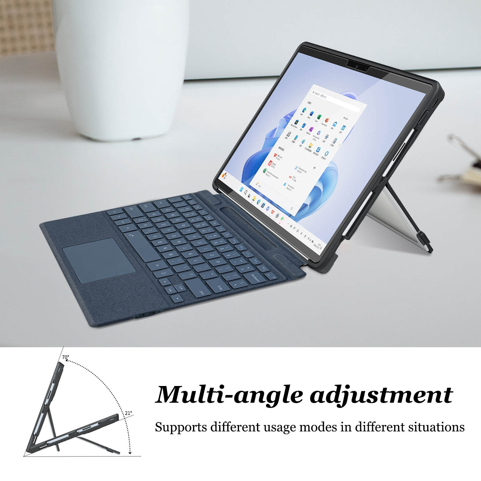 Funda resistente todo en uno p - Microsoft Tablet Accessories reseña y precio