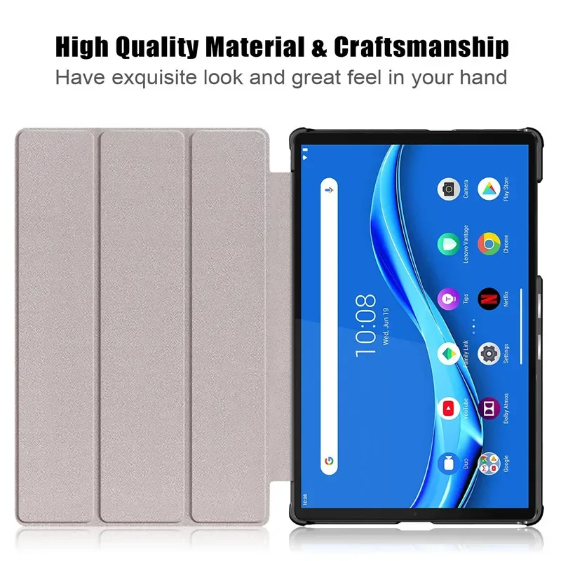 Funda de cuero PU para tableta - Lenovo Tablet M10 Accessories reseña y precio