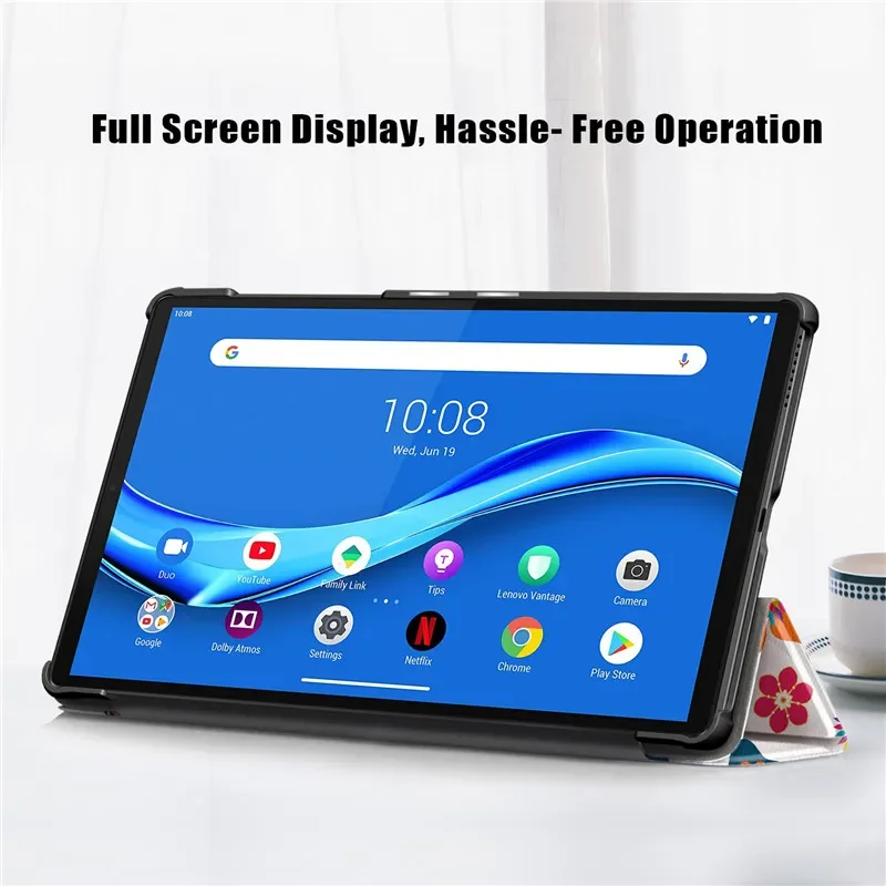 Funda de cuero PU para tableta - Lenovo Tablet M10 Accessories reseña y precio