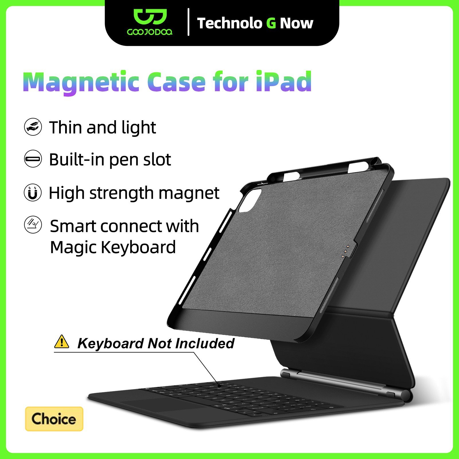 GOOJODOQ Funda magnética para  - Lenovo Tablet M11 Accessories reseña y precio