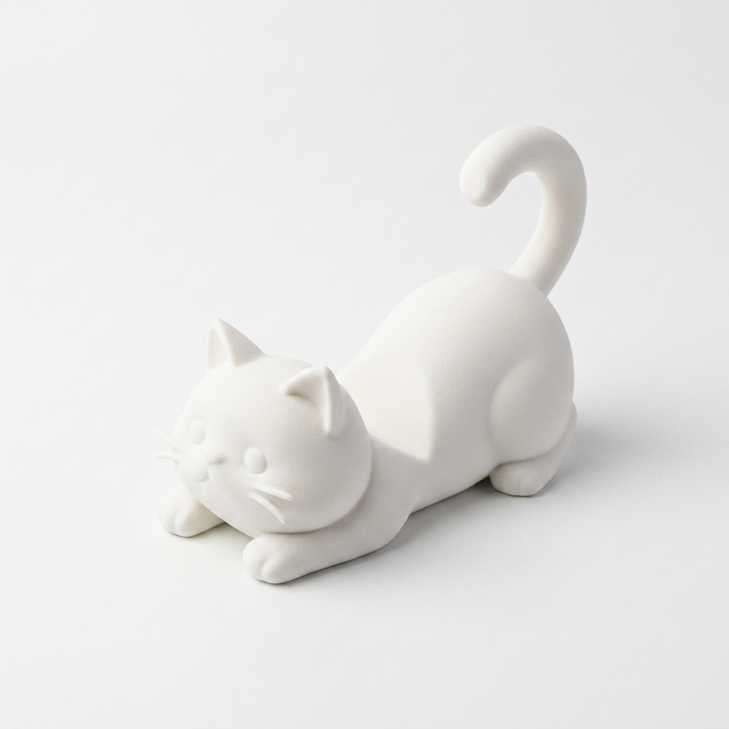 Figura de Gato Impresa en 3D,  - Tablet Stand Accessories reseña y precio