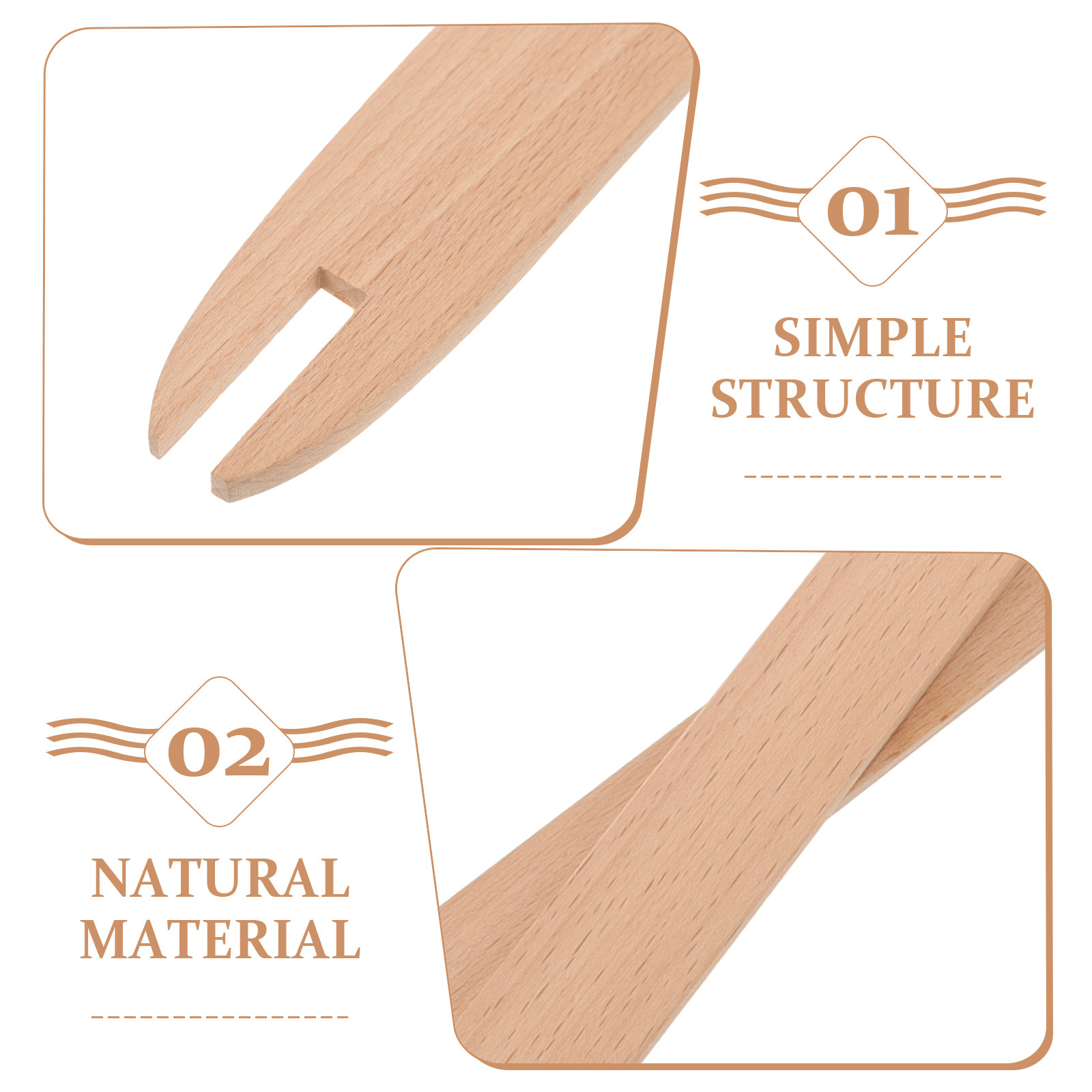 2 Piezas de Lanzaderas de Made - Tablet Weaving Accessories reseña y precio